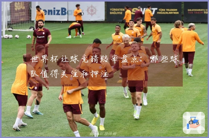 世界杯让球竞猜赔率盘点：哪些球队值得关注和押注
